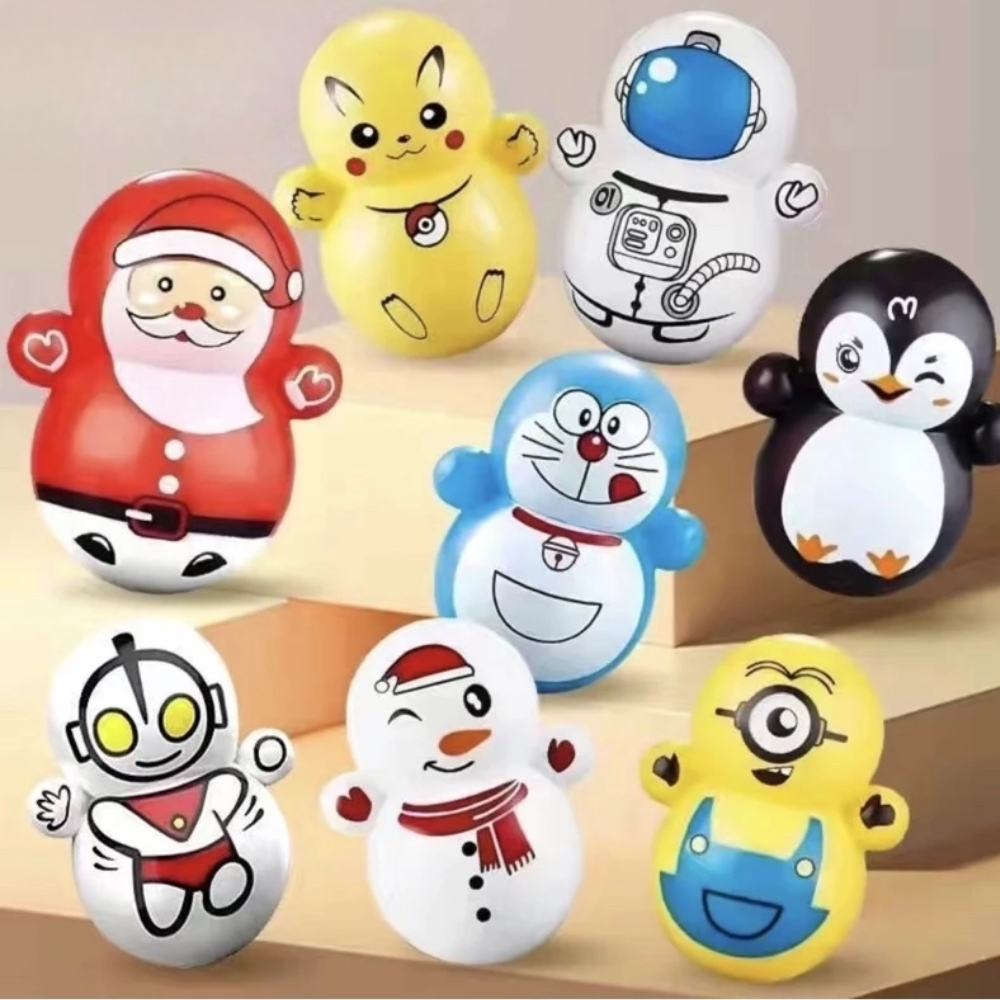 ECO-167.jpg Cartoon Roly Tumbler Play Toy - Image 1