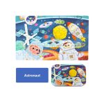 Astronaut Space Jigsaw Puzzle Board