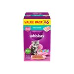 Whiskas Junior Tuna Wet Food 6 Pouches