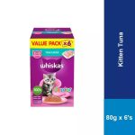 Whiskas Junior Tuna Wet Food 6 Pouches - Image 2