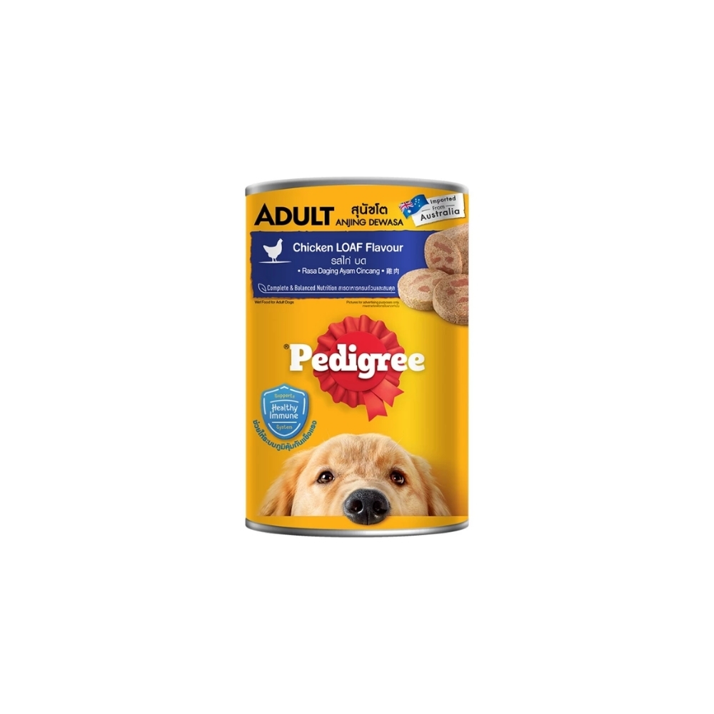 ECO-237.jpg Pedigree Adult Chicken Loaf Can 1.15kg - Image 1