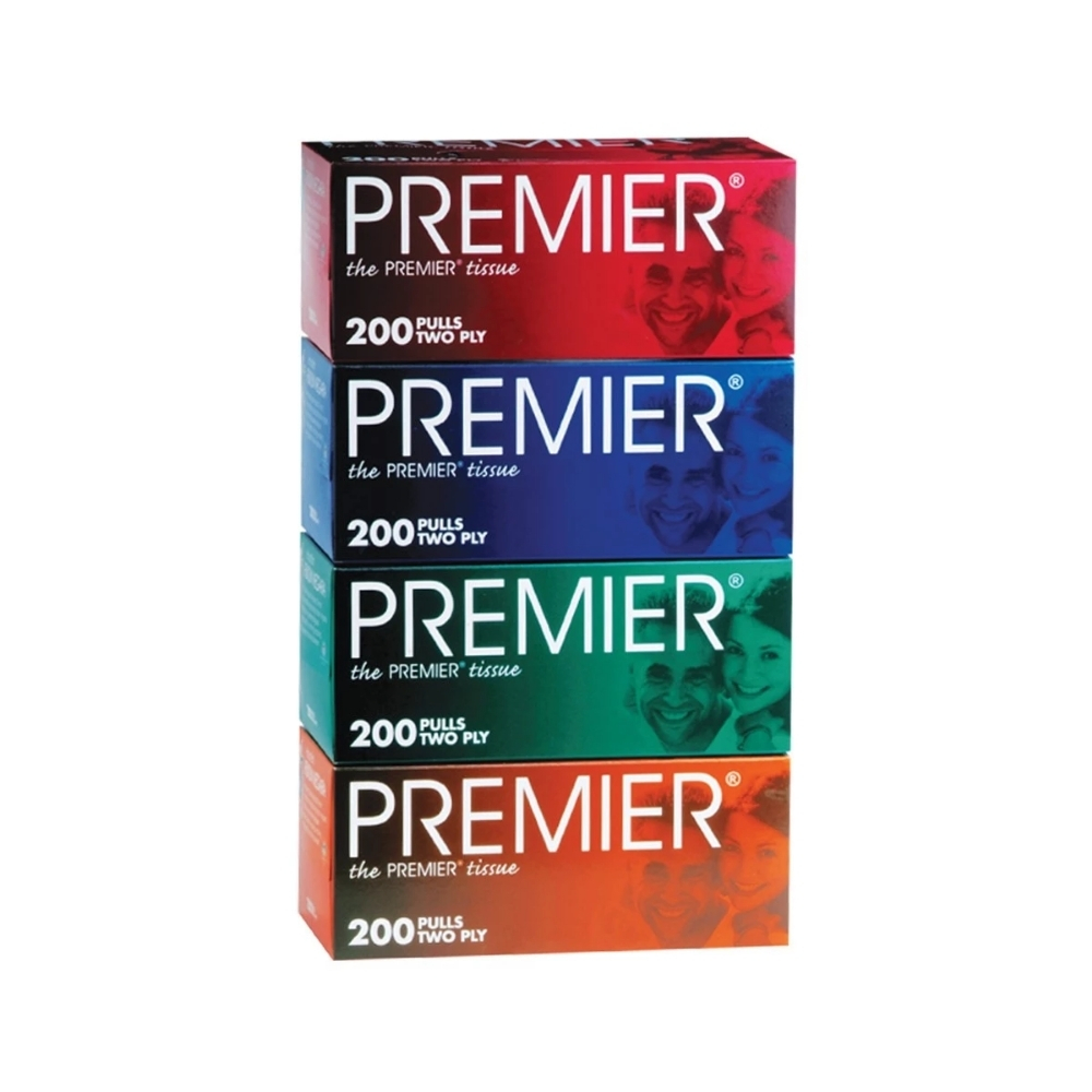 ECO-31.jpg Premier Soft Facial Tissue 4 Packs - Image 1