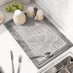 Marble Style Kitchen Table Mat