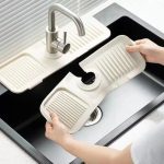 Green Sink Organiser Drain Pad - Image 2