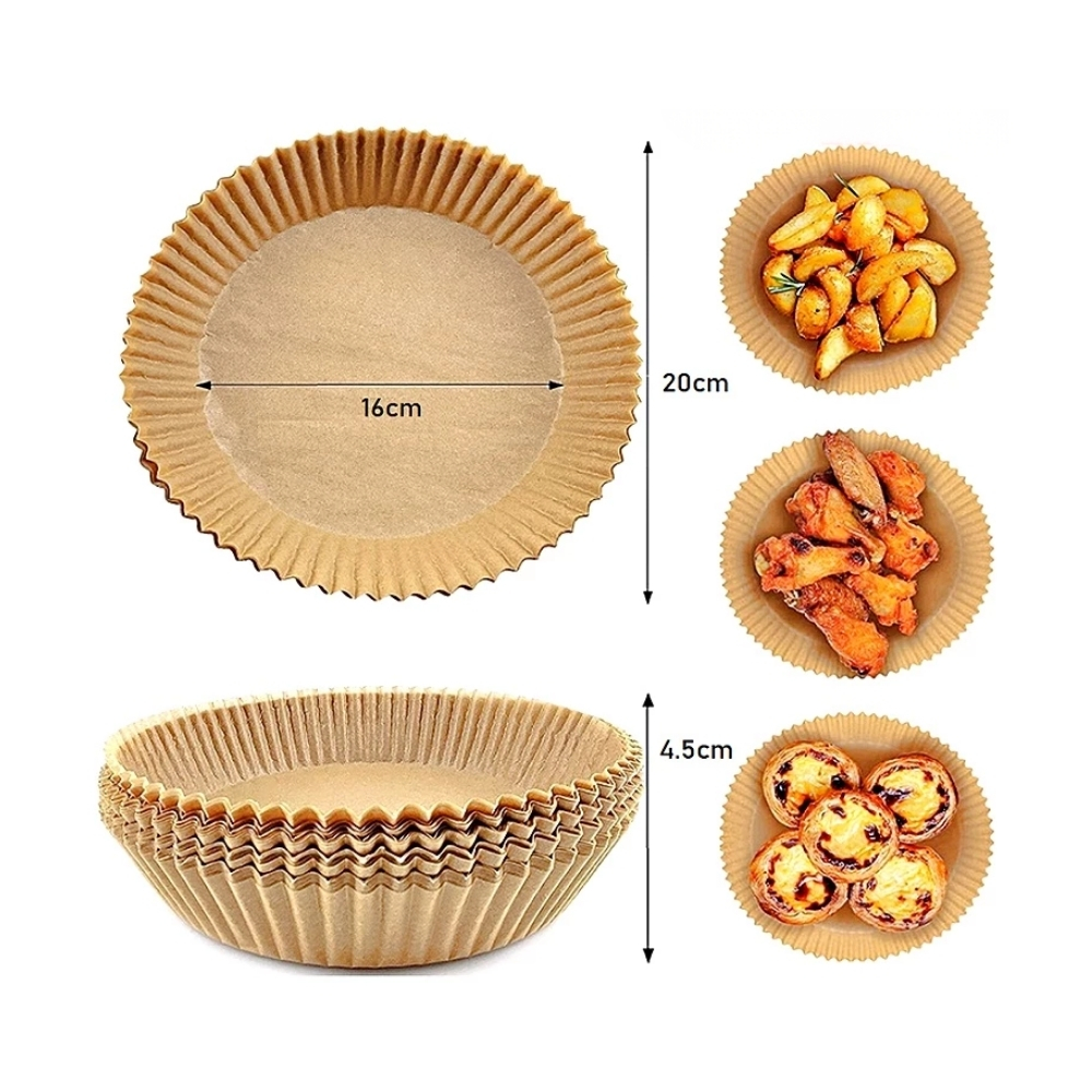 ECO-53.jpg Round Air Fryer Disposable Liners - Image 1