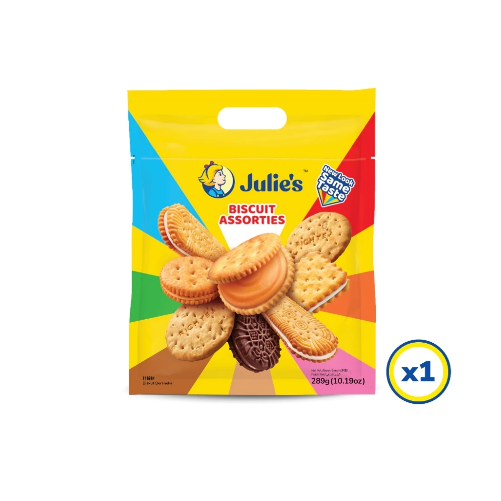ECO-87.jpg Julie’s Assorted Biscuit Pack 289g - Image 1